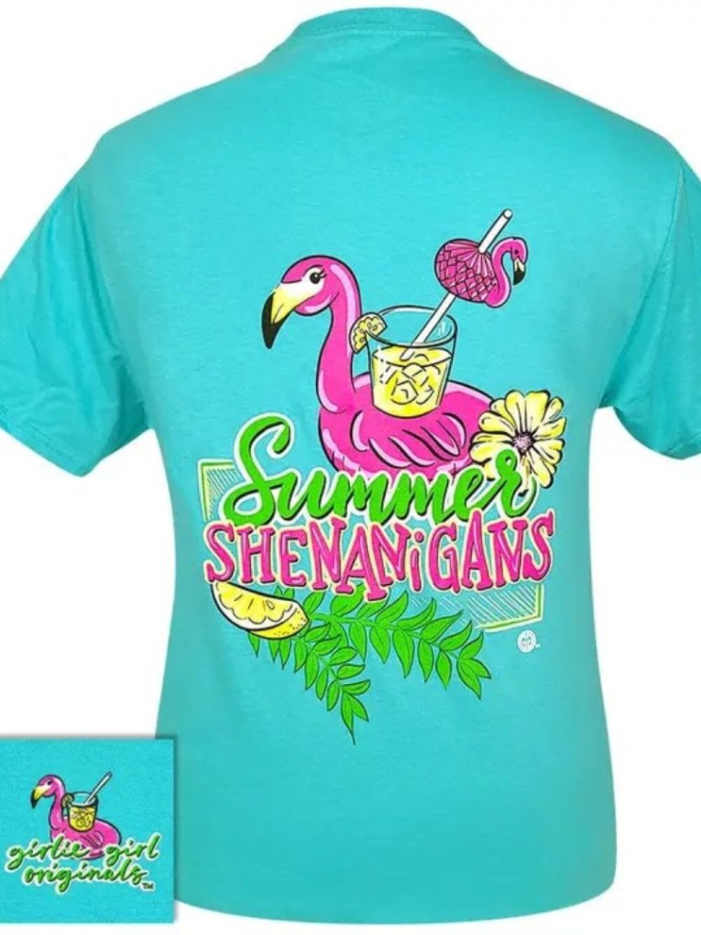 Summer Shenanigans T-Shirt - Scuba Blue